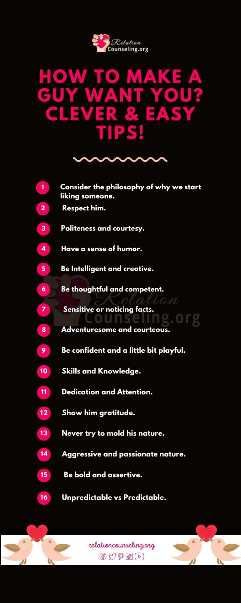 "How to make a guy want you!?" (20 Clever & Easy Tips!)