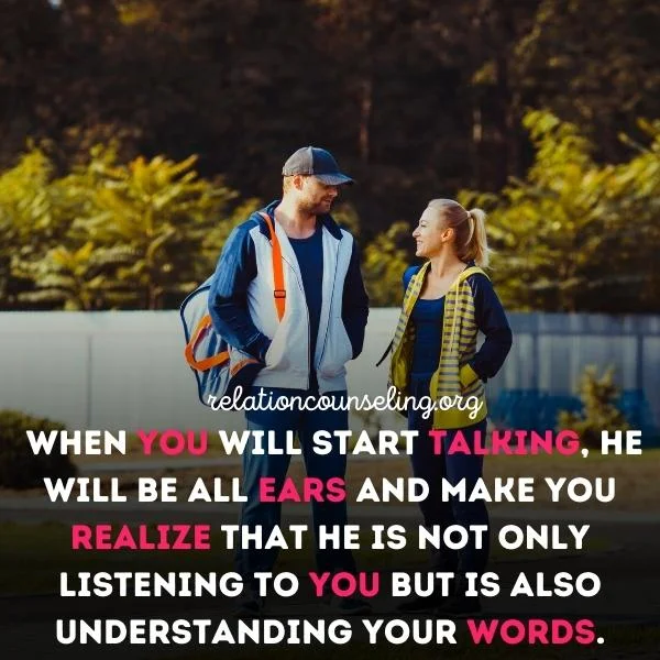 12 PROVED Signs He Likes You But is Hiding it! 6 he will have longer conversations with you