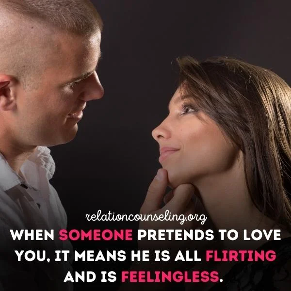 10 PROVED Signs He Pretends To Love You!! FAKE Love?? 12 What to do when someone pretends to love you